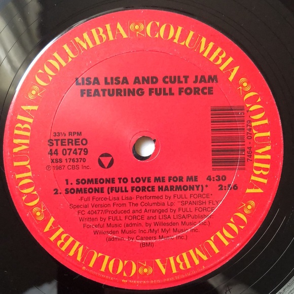 Lisa Lisa And Cult Jam Featuring Full Force Vinyl Lp '87